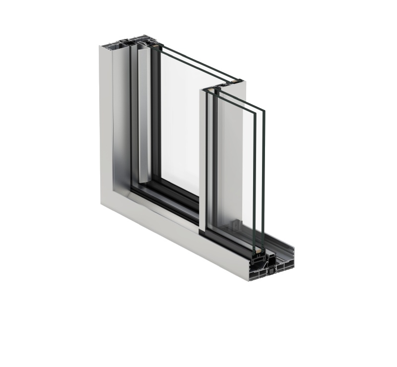 Fenêtre aluminium coulissante haut de gamme