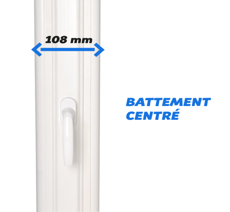 Fenêtre PVC oscillo-battante