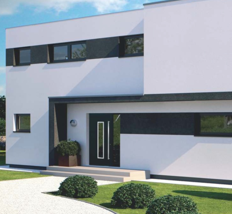 Porte d'entrée Aluminium