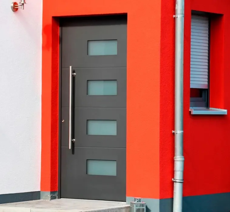 Porte d'entrée Aluminium